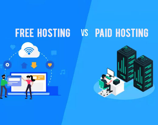 Free hosting versus paid hosting