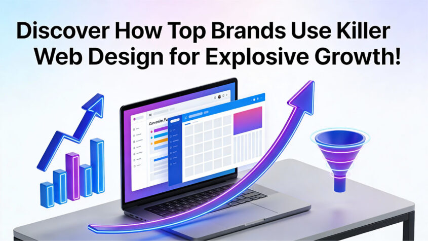 Discover How Top Brands Use Killer Web Design for Explosive Growth!
