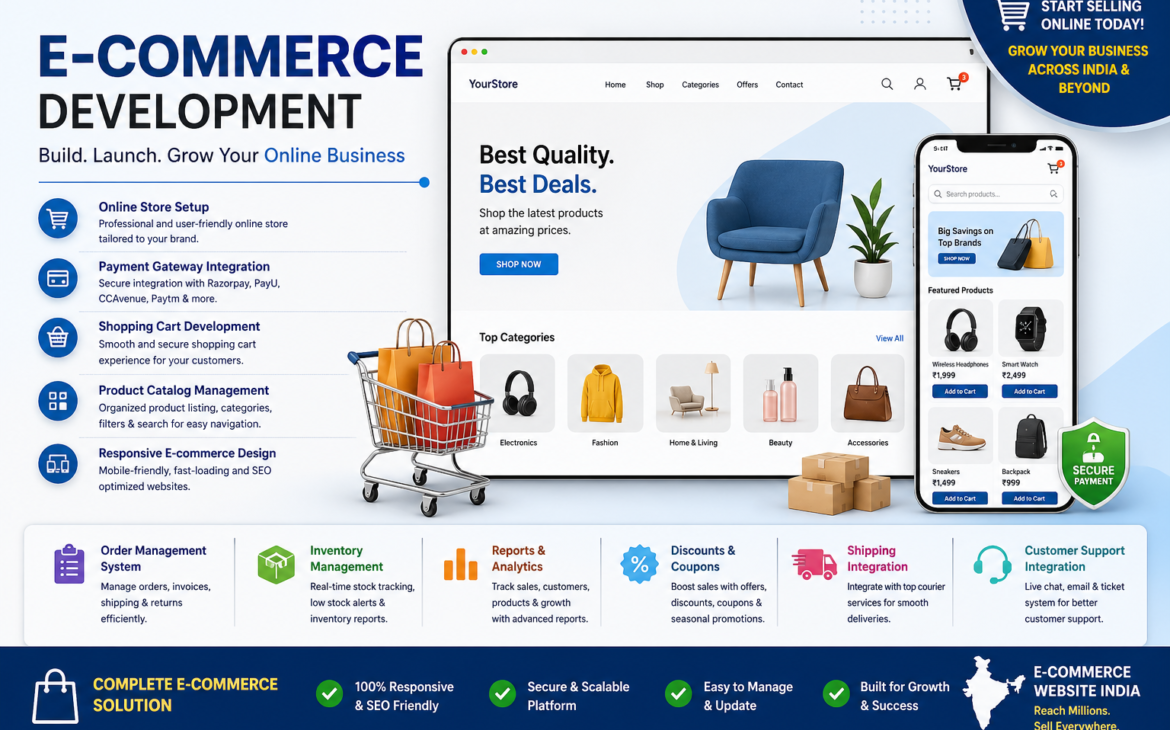 Online Website Design & Development Services in an Affodable Price