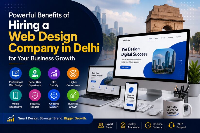 Powerful Benefits of Hiring a Web Design Company in Delhi for Your Business Growth