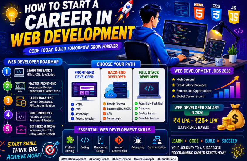 How to Start a Career in Web Development