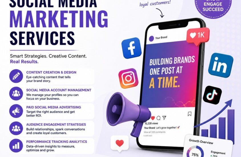 Social Media Marketing Services: Content Creation, Campaign Management & Growth Strategies