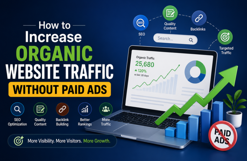 How to Increase Organic Website Traffic Without Paid Ads