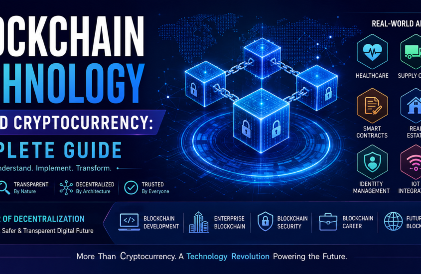 Blockchain Technology Beyond Cryptocurrency: Real-World Applications & Future Scope