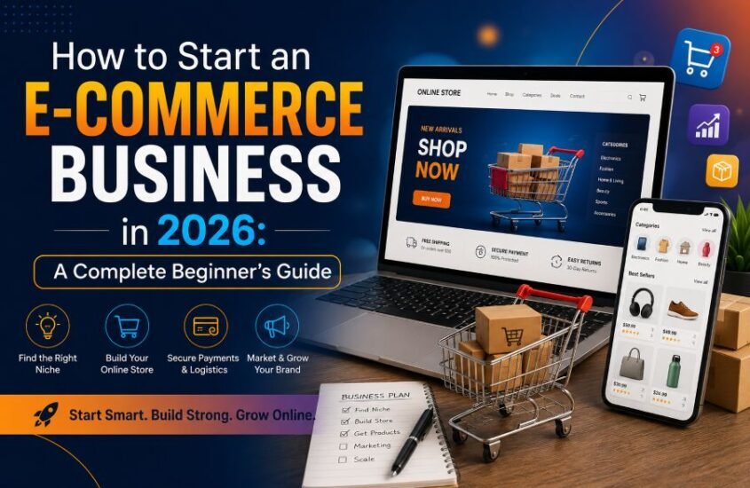 How to Start an E-commerce Business in 2026: A Complete Beginner’s Guide