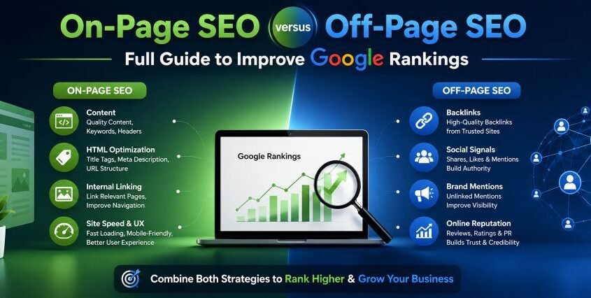 How to Do On-Page SEO & Off-Page SEO? Full Guide to Improve Ranking on Google