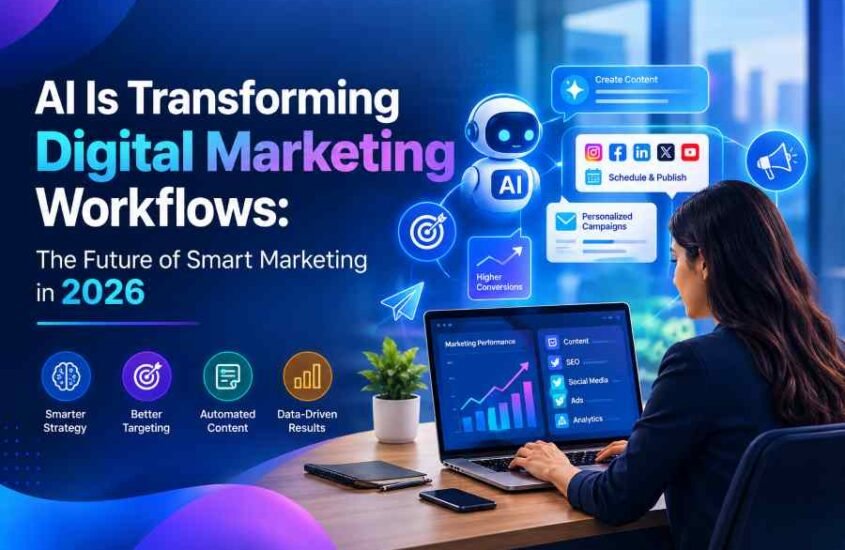 AI Is Transforming Digital Marketing Workflows: The Future of Smart Marketing in 2026