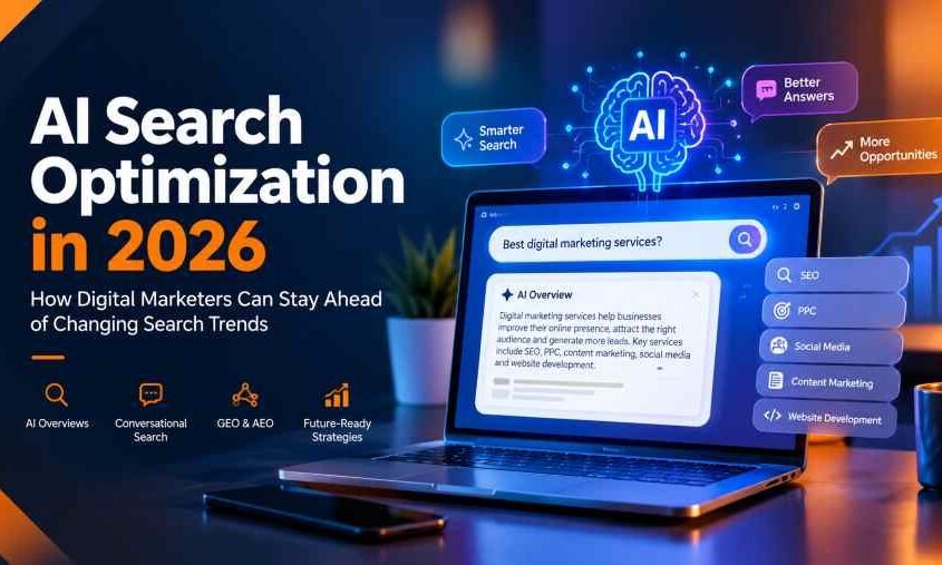 AI Search Optimization in 2026: How Digital Marketers Can Stay Ahead of Changing Search Trends