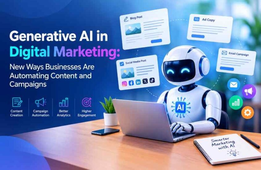Generative AI in Digital Marketing: New Ways Businesses Are Automating Content and Campaigns