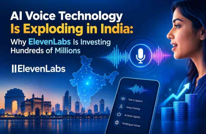 AI Voice Technology Is Exploding in India: Why ElevenLabs Is Investing Hundreds of Millions