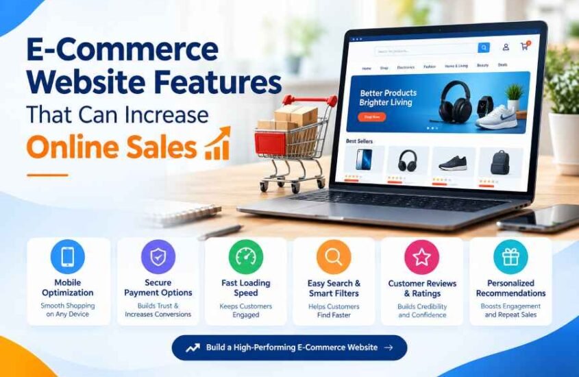 E-Commerce Website Features That Can Increase Online Sales