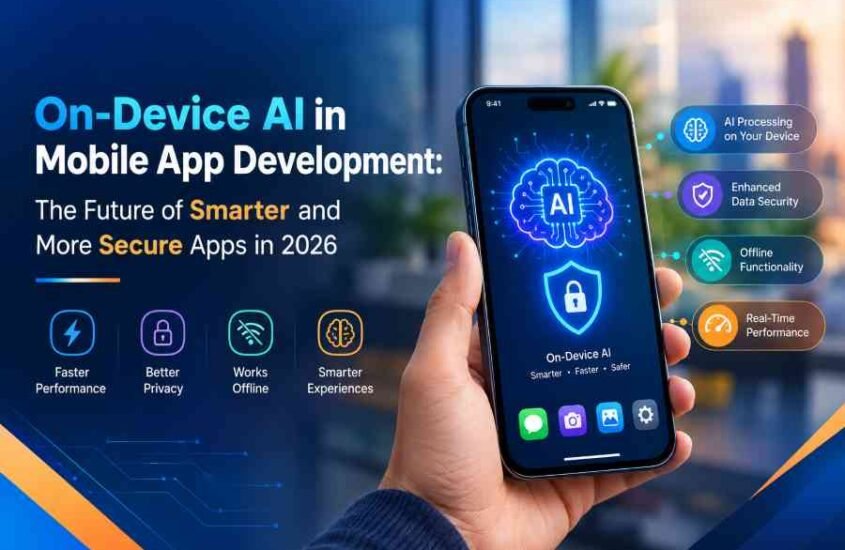 On-Device AI in Mobile App Development: The Future of Smarter and More Secure Apps in 2026